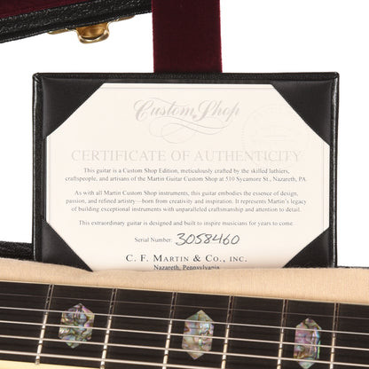 Martin Custom Shop M-45 Style Grand Auditorium High Altitude Swiss Spruce/Quilted Bubinga Natural Acoustic Guitars