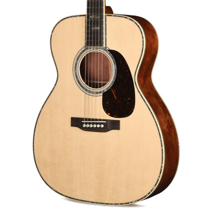 Martin Custom Shop M-45 Style Grand Auditorium High Altitude Swiss Spruce/Quilted Bubinga Natural Acoustic Guitars