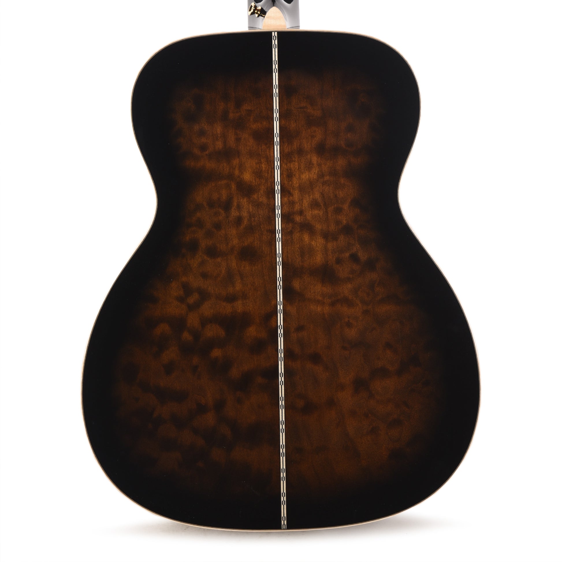 Martin Custom Shop M Paisley Engelmann Spruce/Quilted Maple Ember Burst Acoustic Guitars