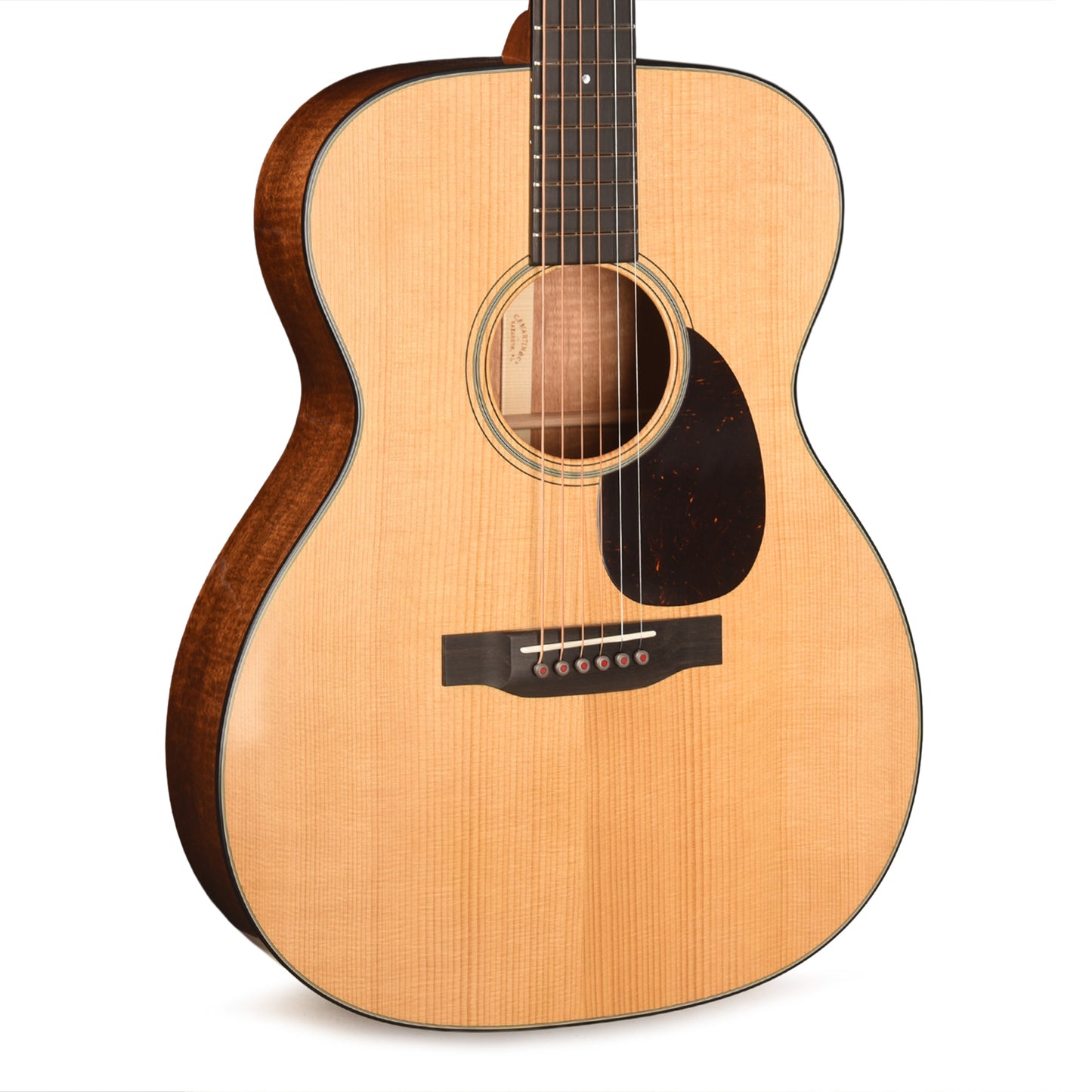 Martin Custom Shop OM-18 Style Auditorium Adirondack Spruce VTS/Flamed Mahogany Natural Vintage Gloss Acoustic Guitars