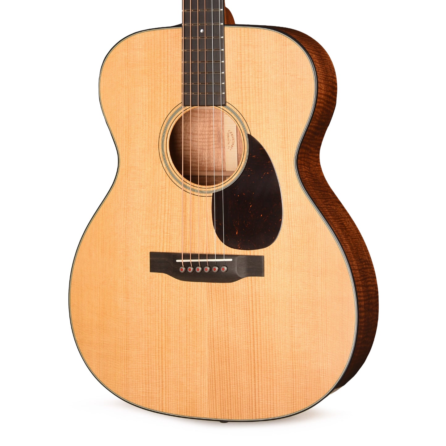 Martin Custom Shop OM-18 Style Auditorium Adirondack Spruce VTS/Flamed Mahogany Natural Vintage Gloss Acoustic Guitars