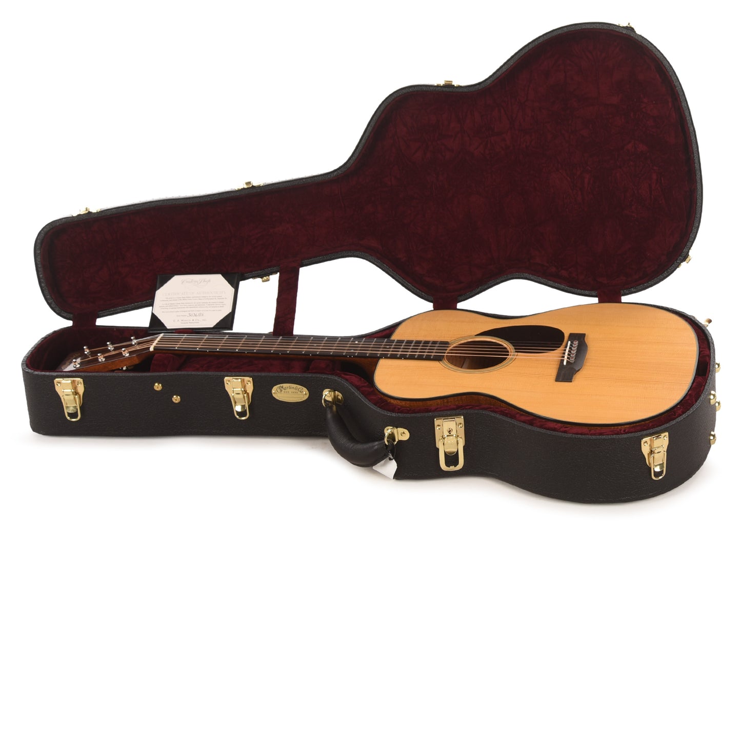 Martin Custom Shop OM-18 Style Auditorium Adirondack Spruce VTS/Flamed Mahogany Natural Vintage Gloss Acoustic Guitars