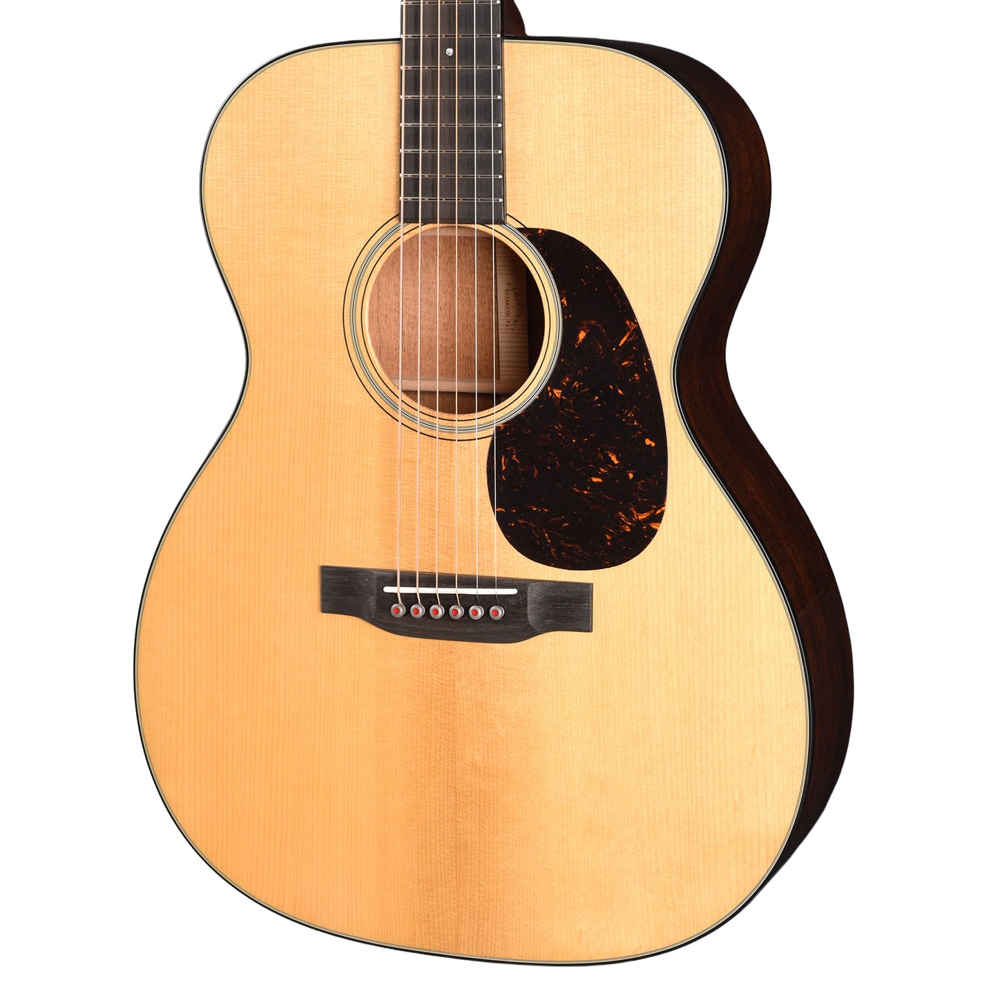 Martin Custom Shop OM-18 Style Auditorium Adirondack Spruce VTS/Flamed Mahogany Natural Vintage Gloss Acoustic Guitars