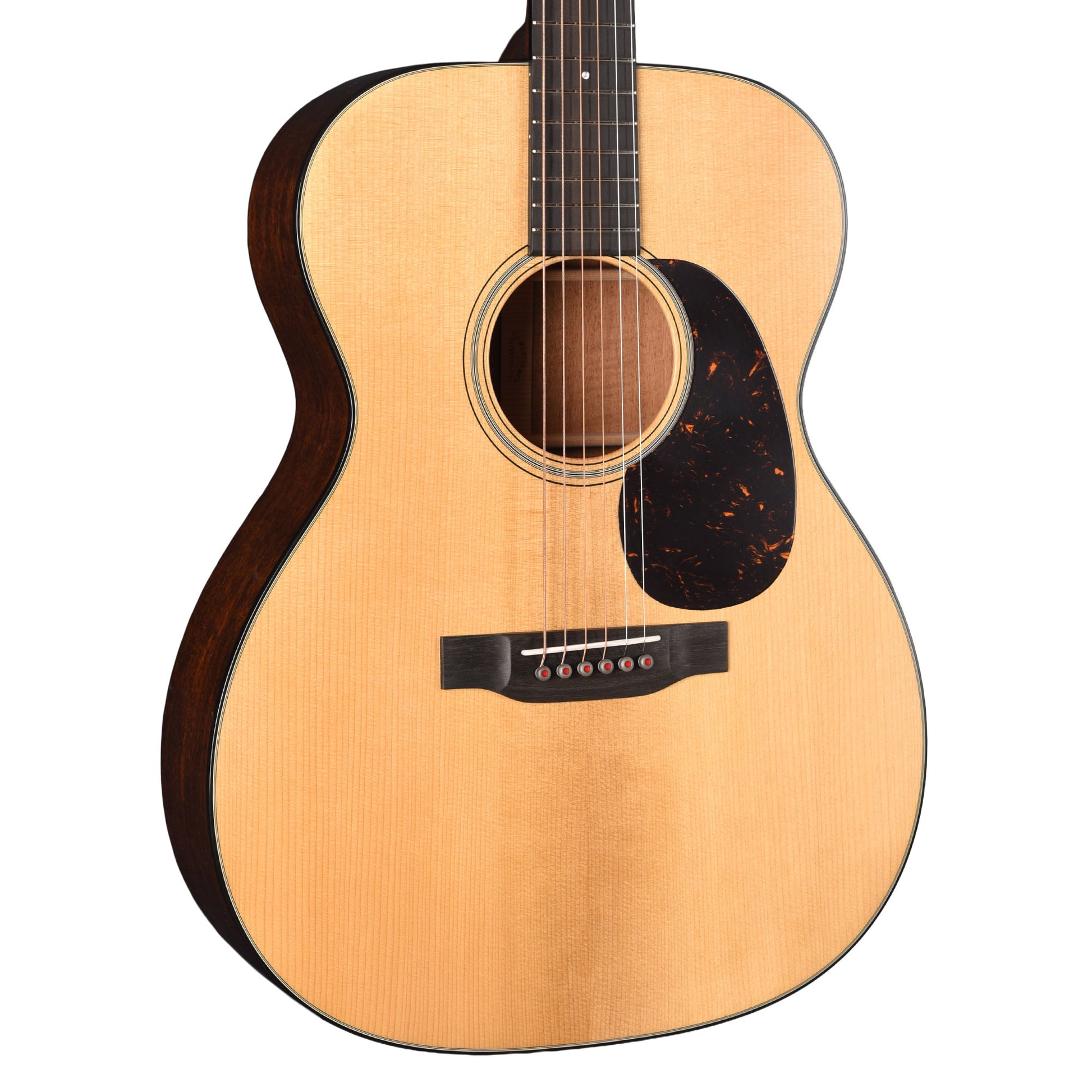 Martin Custom Shop OM-18 Style Auditorium Adirondack Spruce VTS/Flamed Mahogany Natural Vintage Gloss Acoustic Guitars