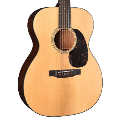 Martin Custom Shop OM-18 Style Auditorium Adirondack Spruce VTS/Flamed Mahogany Natural Vintage Gloss Acoustic Guitars