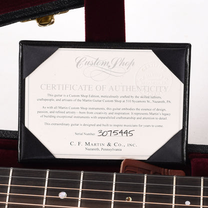 Martin Custom Shop OM-18 Style Auditorium Adirondack Spruce VTS/Flamed Mahogany Natural Vintage Gloss Acoustic Guitars