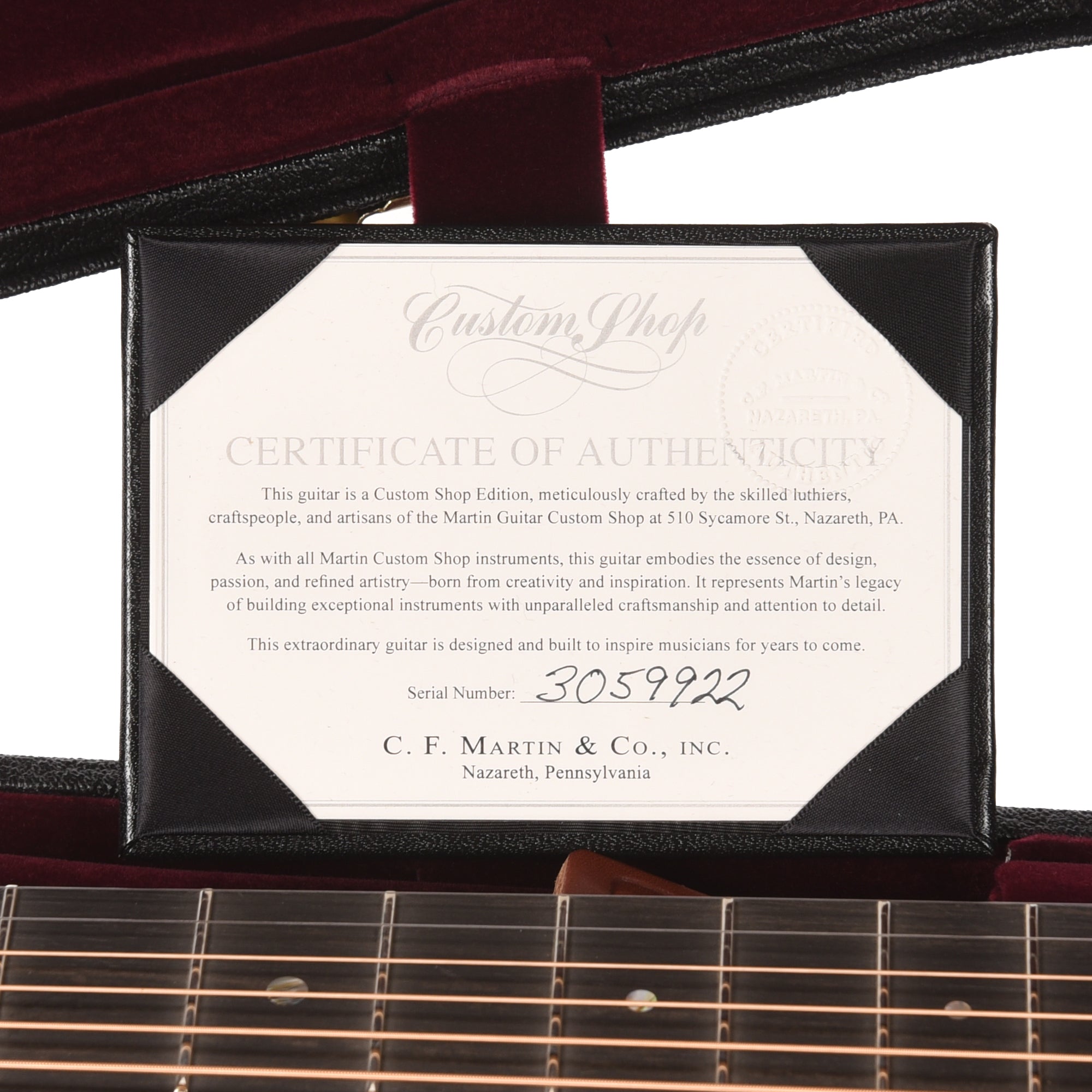 Martin Custom Shop OM-18 Style Auditorium Sitka Spruce VTS/Flamed Mahogany Natural Acoustic Guitars