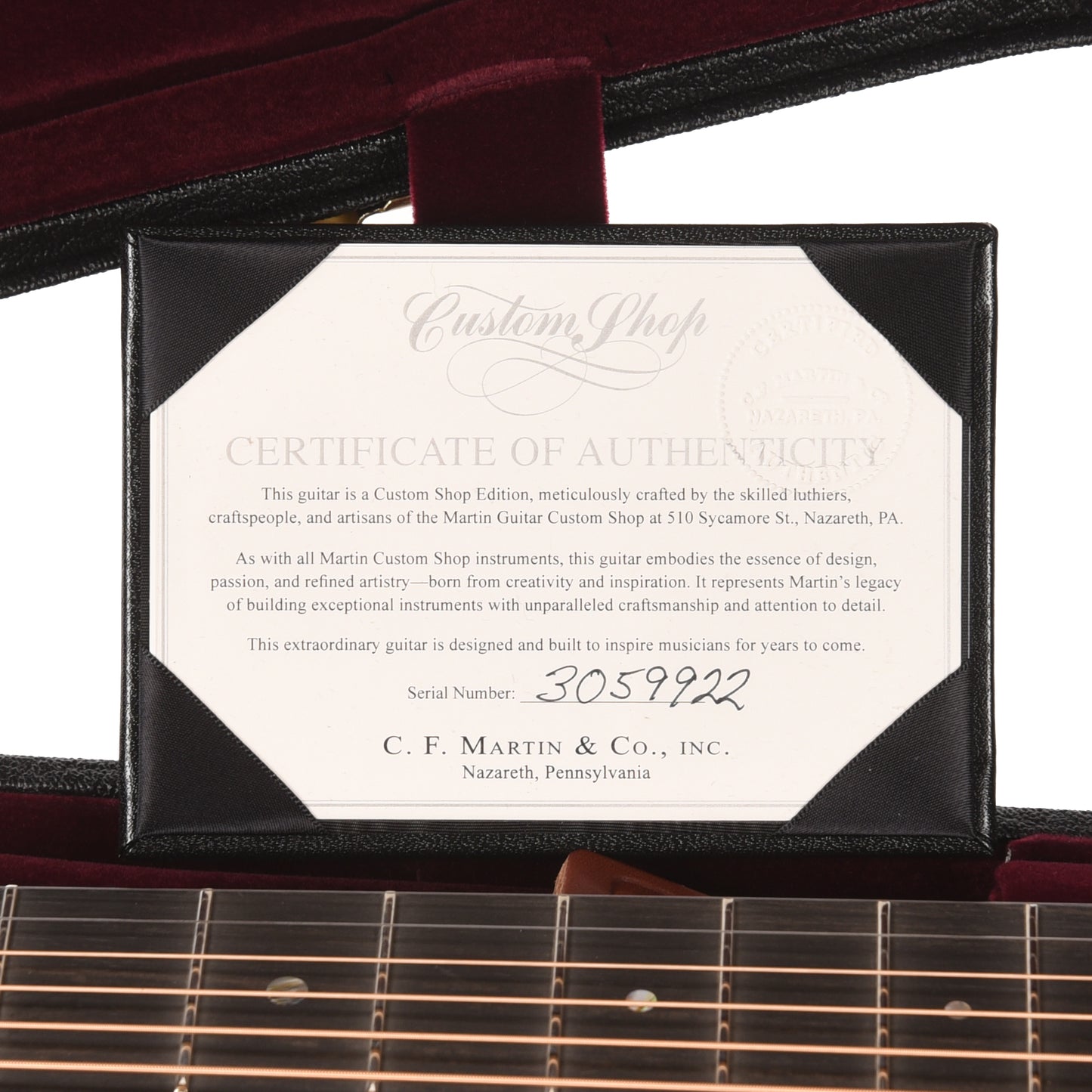 Martin Custom Shop OM-18 Style Auditorium Sitka Spruce VTS/Flamed Mahogany Natural Acoustic Guitars