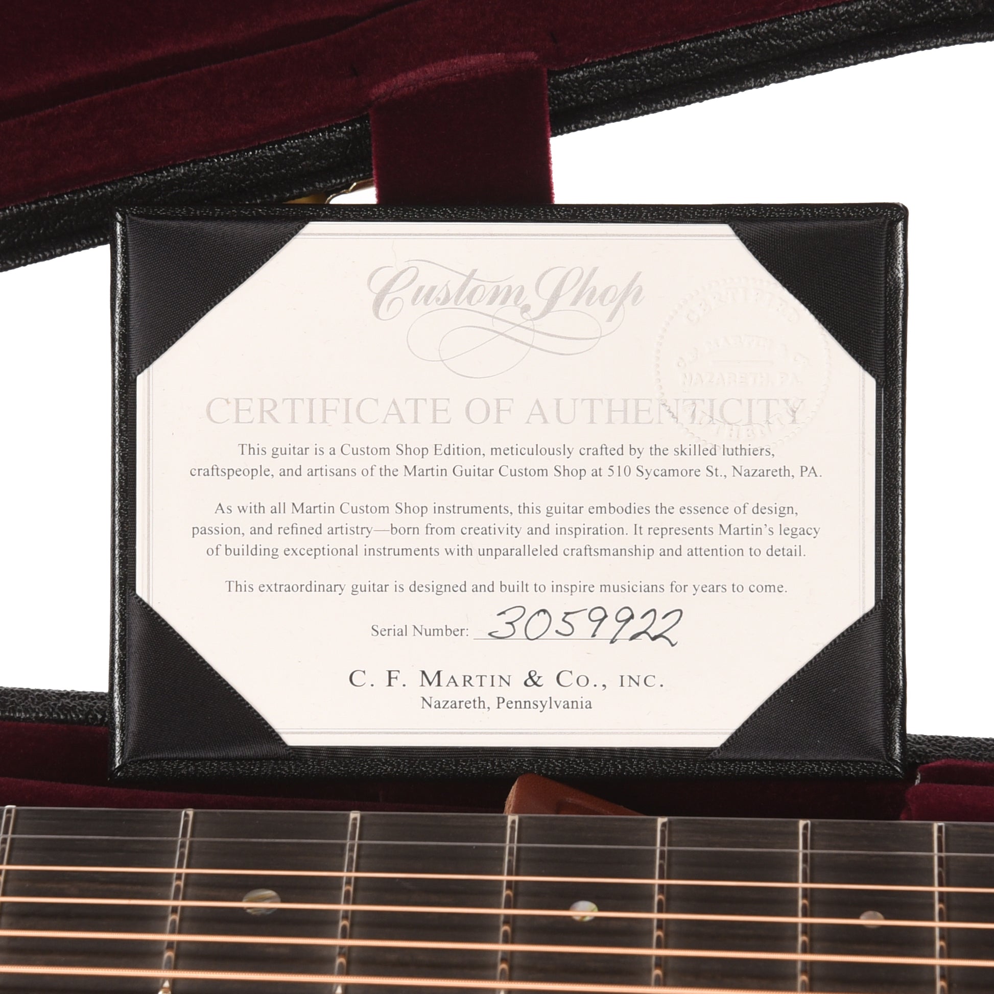 Martin Custom Shop OM-18 Style Auditorium Sitka Spruce VTS/Flamed Mahogany Natural Acoustic Guitars