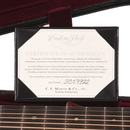 Martin Custom Shop OM-18 Style Auditorium Sitka Spruce VTS/Flamed Mahogany Natural Acoustic Guitars