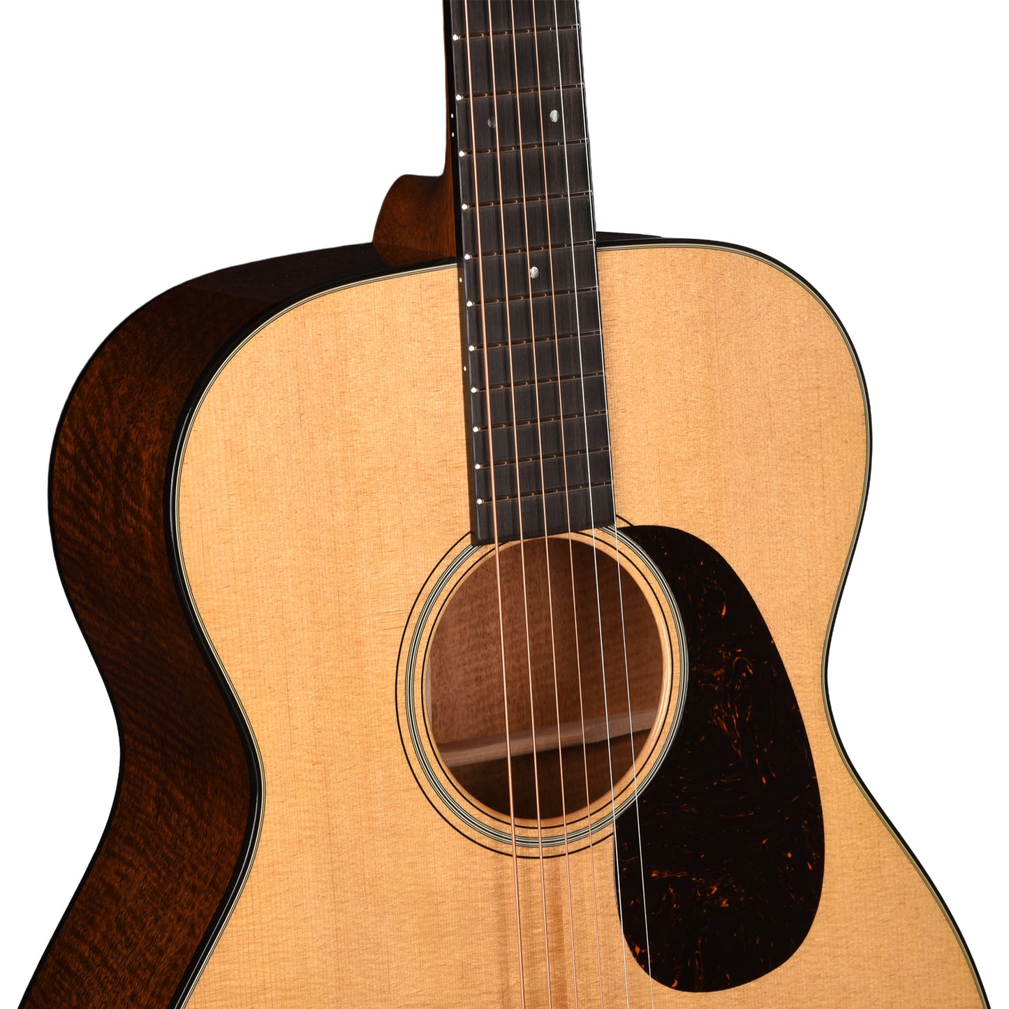Martin Custom Shop OM-18 Style Auditorium Sitka Spruce VTS/Flamed Mahogany Natural Acoustic Guitars