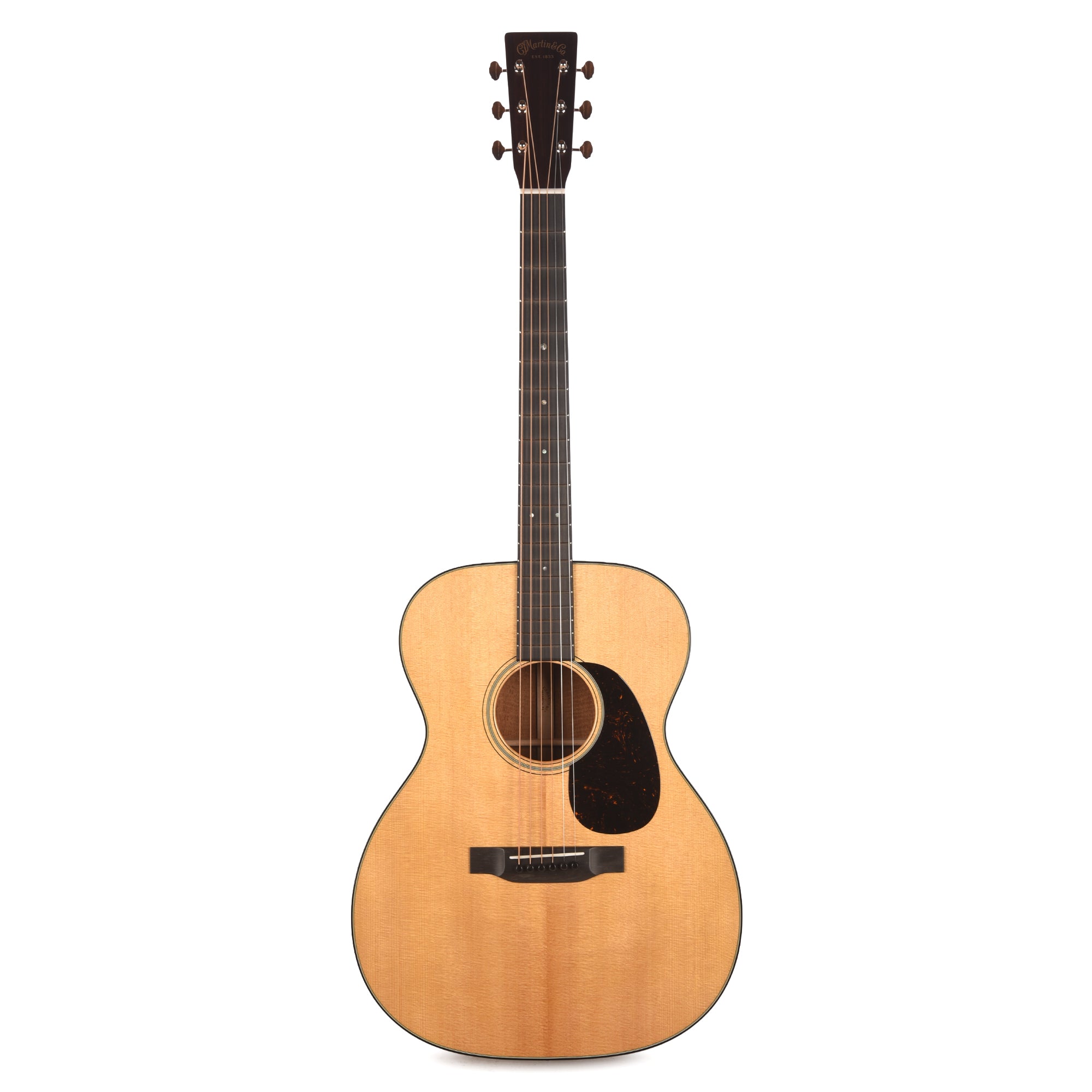 Martin Custom Shop OM-18 Style Auditorium Sitka Spruce VTS/Flamed Mahogany Natural Acoustic Guitars