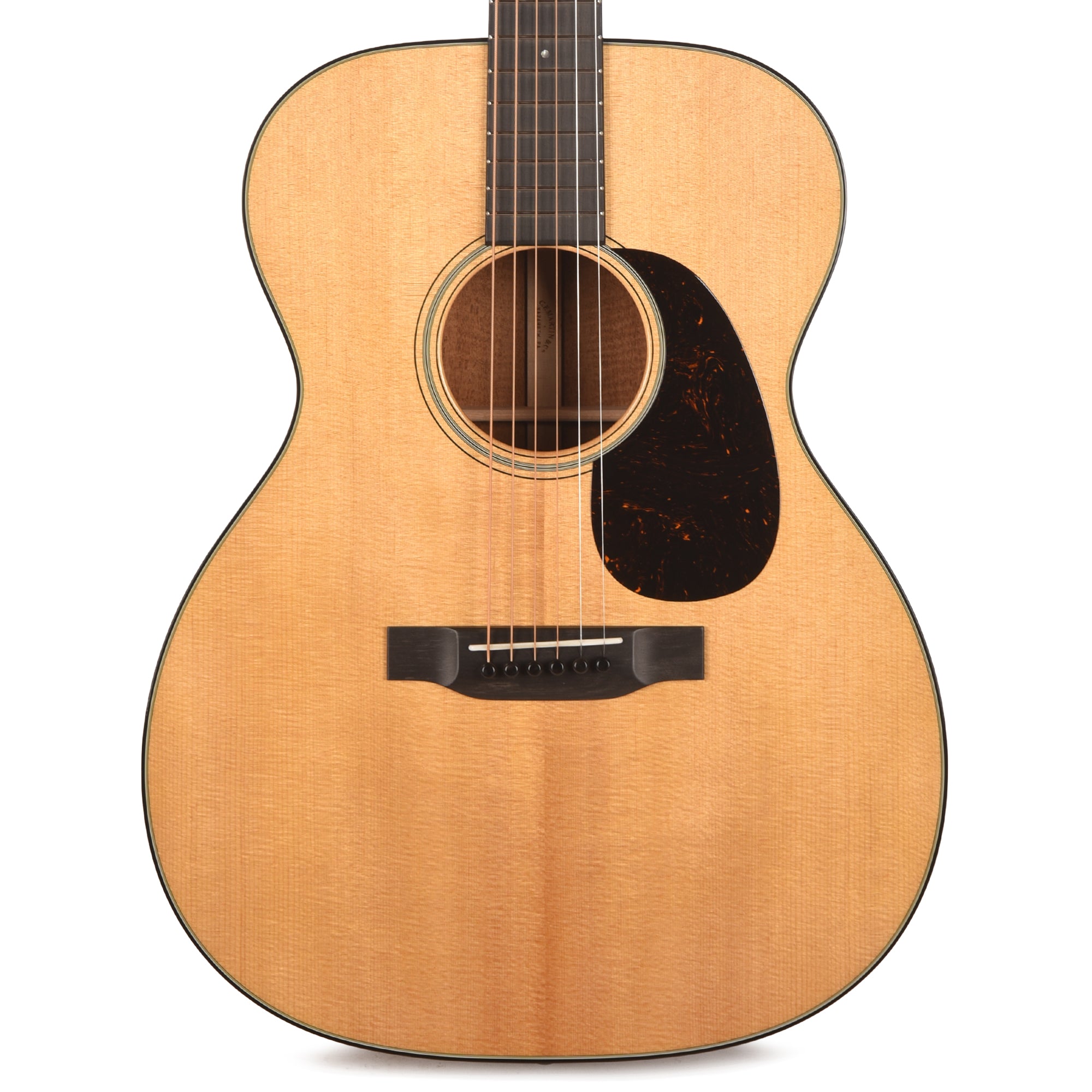 Martin Custom Shop OM-18 Style Auditorium Sitka Spruce VTS/Flamed Mahogany Natural Acoustic Guitars