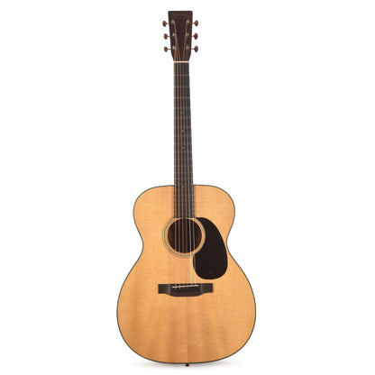Martin Custom Shop OM-18 Style Auditorium Sitka Spruce VTS/Flamed Mahogany Natural Acoustic Guitars