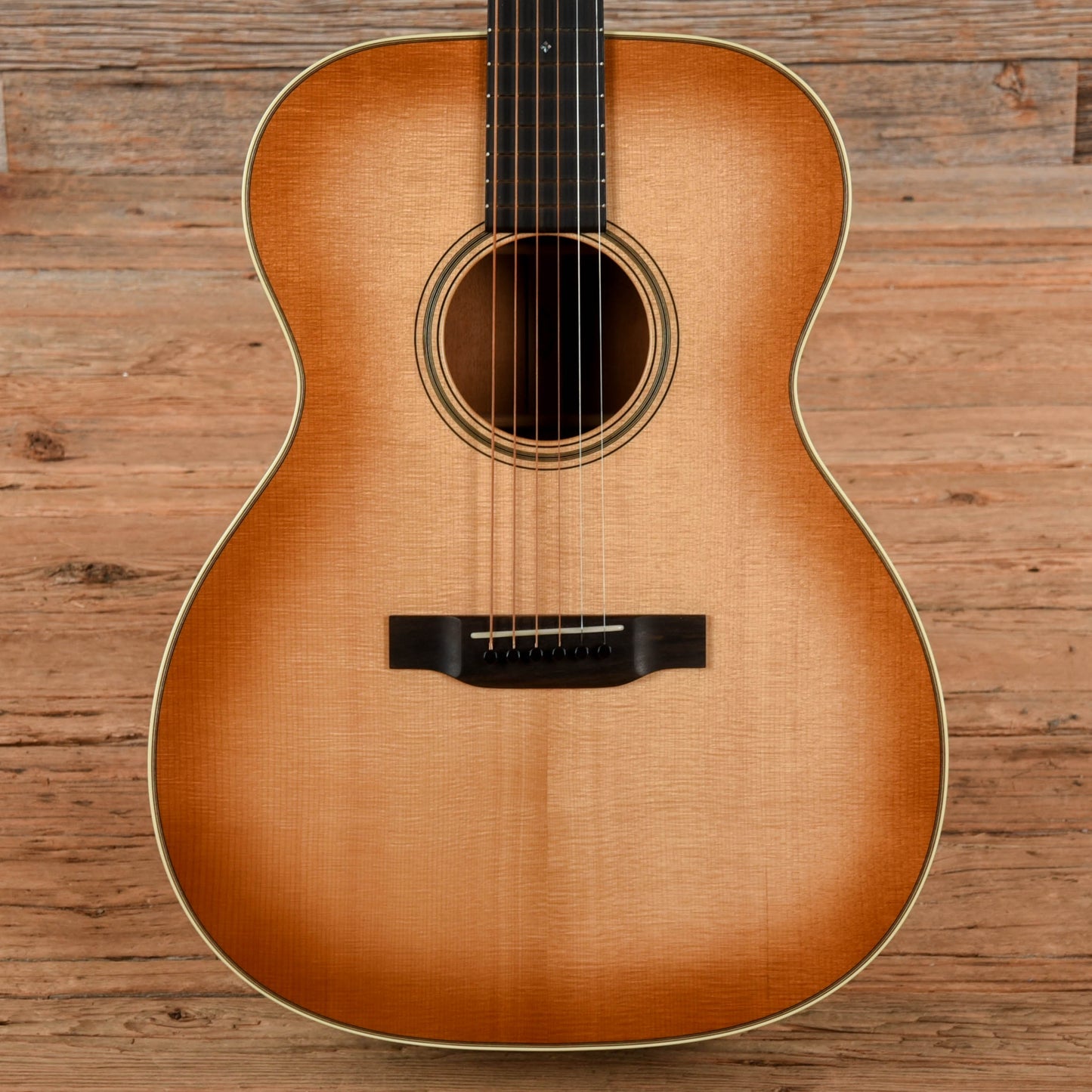 Martin Custom Shop OM-18 Style VTS Sitka/Sinker Mahogany Toasted Burst 2021 Acoustic Guitars