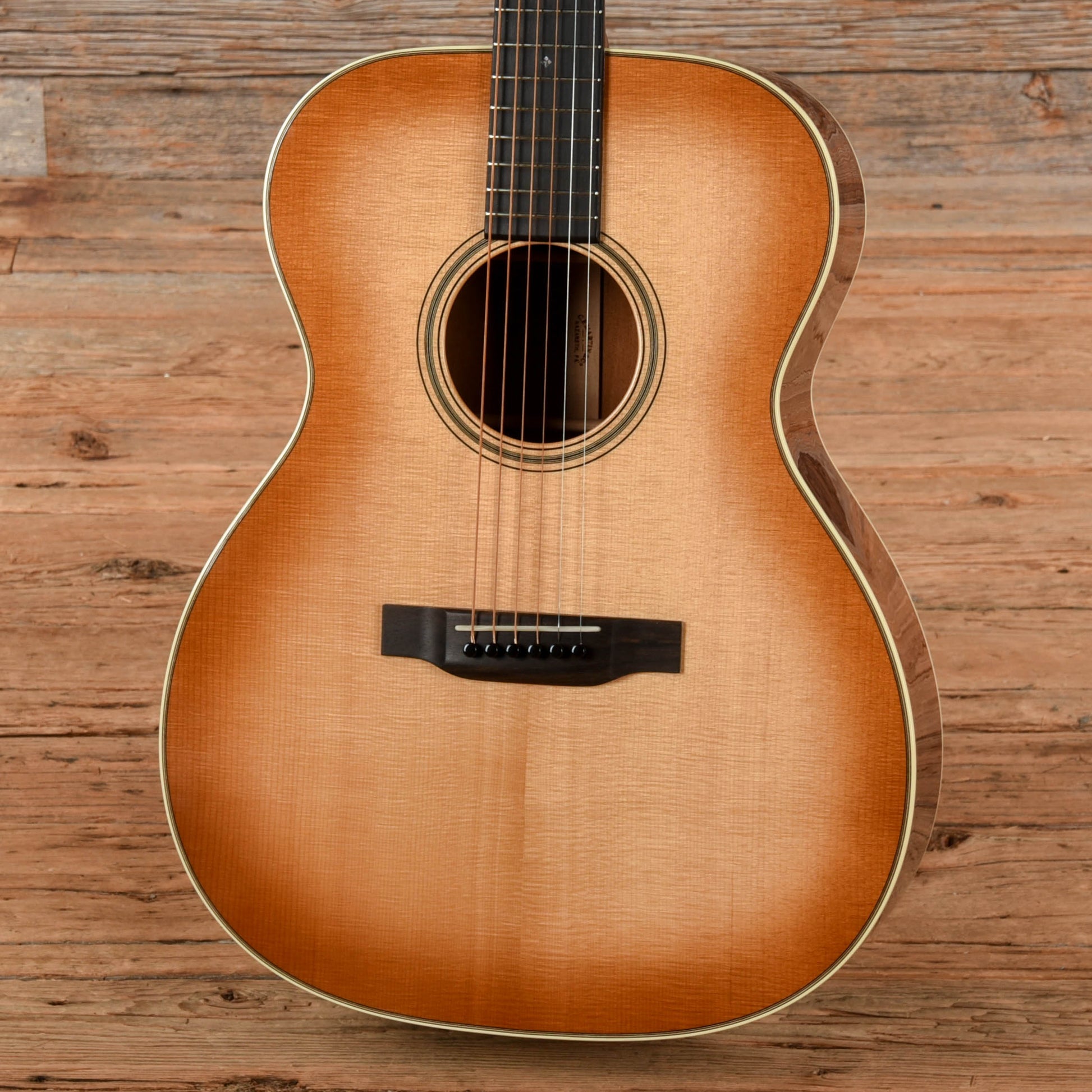 Martin Custom Shop OM-18 Style VTS Sitka/Sinker Mahogany Toasted Burst 2021 Acoustic Guitars