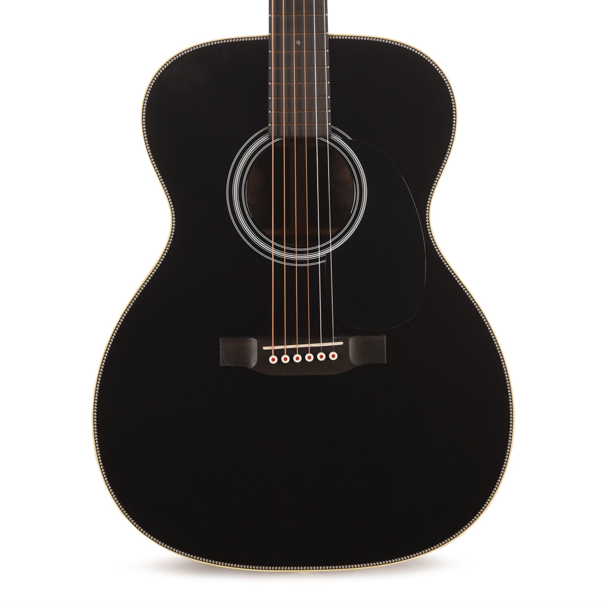 Martin Custom Shop OM-28 Style Auditorium Adirondack Spruce VTS/Wild Grain East Indian Rosewood Black Top Acoustic Guitars