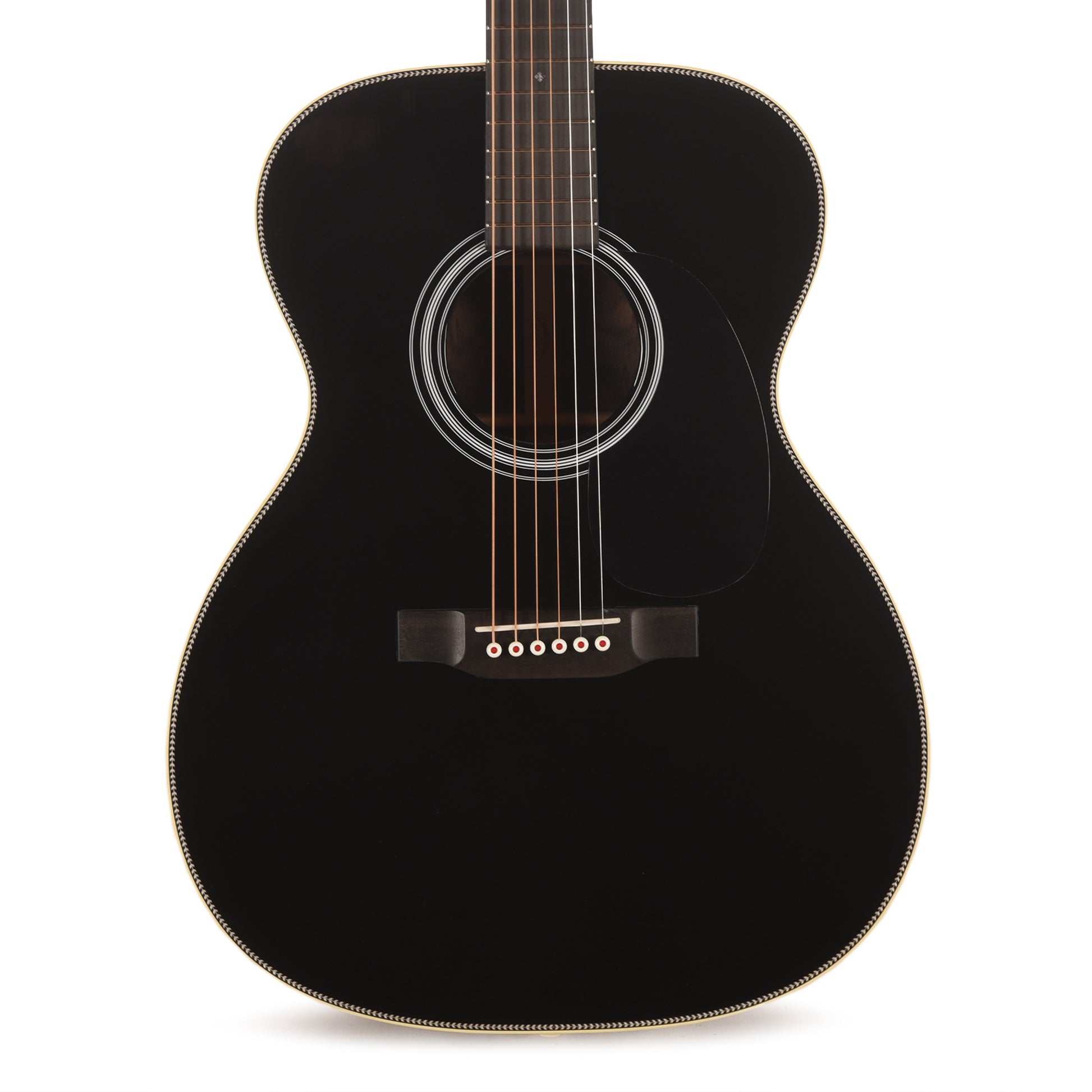 Martin Custom Shop OM-28 Style Auditorium Adirondack Spruce VTS/Wild Grain East Indian Rosewood Black Top Acoustic Guitars