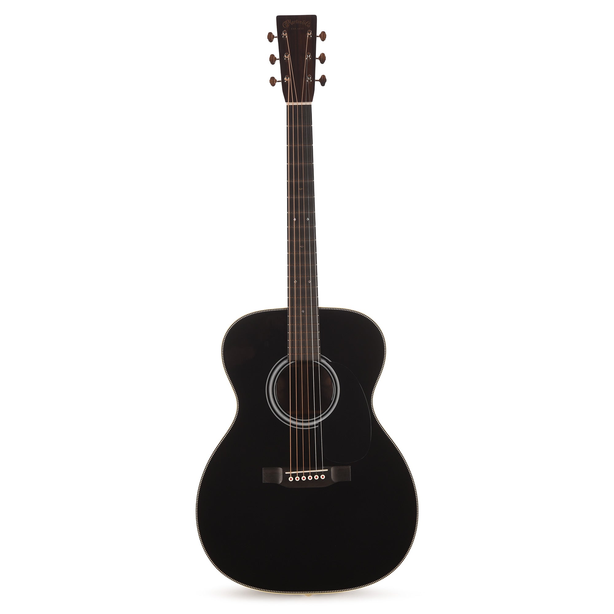 Martin Custom Shop OM-28 Style Auditorium Adirondack Spruce VTS/Wild Grain East Indian Rosewood Black Top Acoustic Guitars