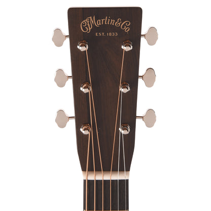 Martin Custom Shop OM-28 Style Auditorium Adirondack Spruce VTS/Ziricote Black Top Acoustic Guitars