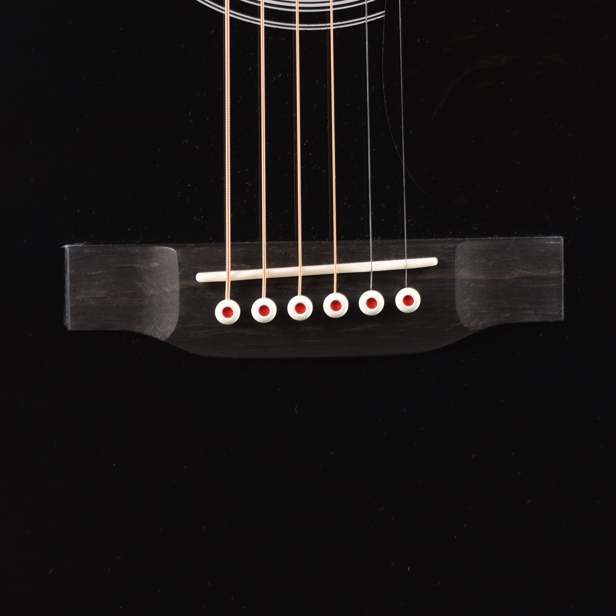 Martin Custom Shop OM-28 Style Auditorium Adirondack Spruce VTS/Ziricote Black Top Acoustic Guitars