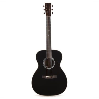 Martin Custom Shop OM-28 Style Auditorium Adirondack Spruce VTS/Ziricote Black Top Acoustic Guitars