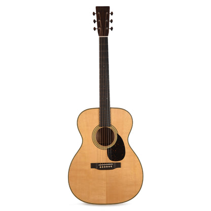 Martin Custom Shop OM-28 Style Auditorium Spruce/Pacific Big Leaf Flamed Maple Natural w/1935 Burst Back & Sides Acoustic Guitars