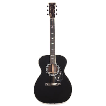 Martin Custom Shop OM-41 Style Auditorium Spruce/Wild Grain East Indian Rosewood Black Top Acoustic Guitars