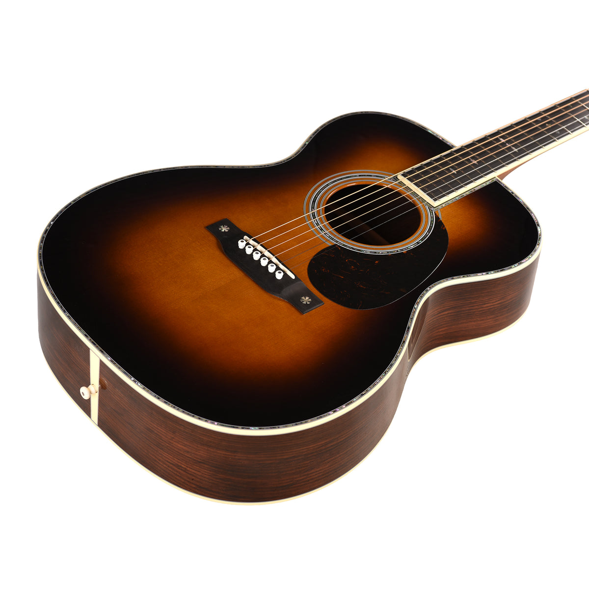Martin Custom Shop OM-42 Style Auditorium Adirondack Spruce VTS/Guatemalan Rosewood 1935 Sunburst Acoustic Guitars