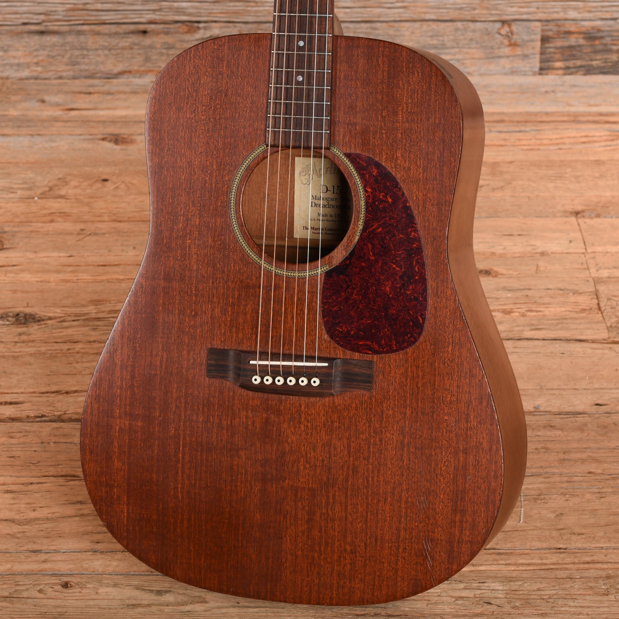 Martin D-15 Brown 2001 Acoustic Guitars
