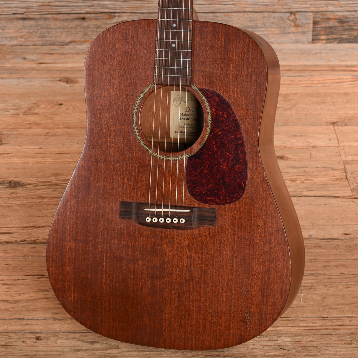 Martin D-15 Brown 2001 Acoustic Guitars
