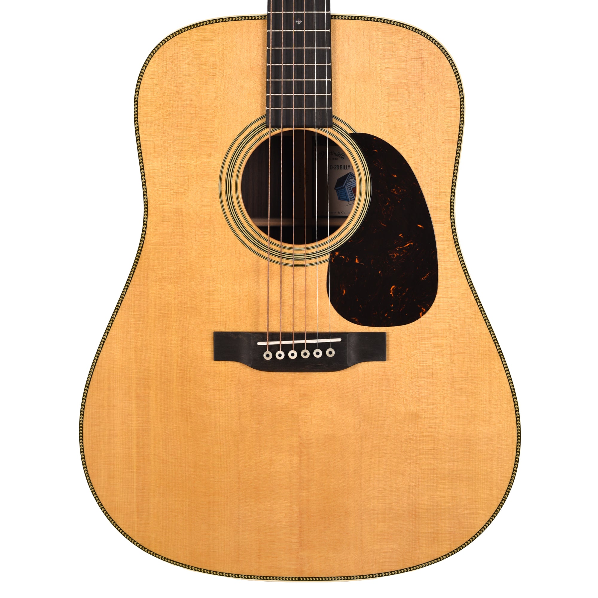 Martin D-28 Billy Strings Spruce/East Indian Rosewood Antique Toner Natural Acoustic Guitars