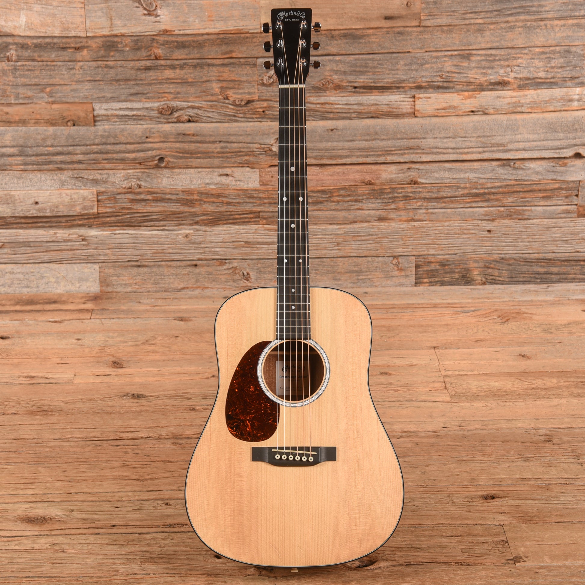 Martin DJR-10 Dreadnought Junior Natural 2022 LEFTY Acoustic Guitars