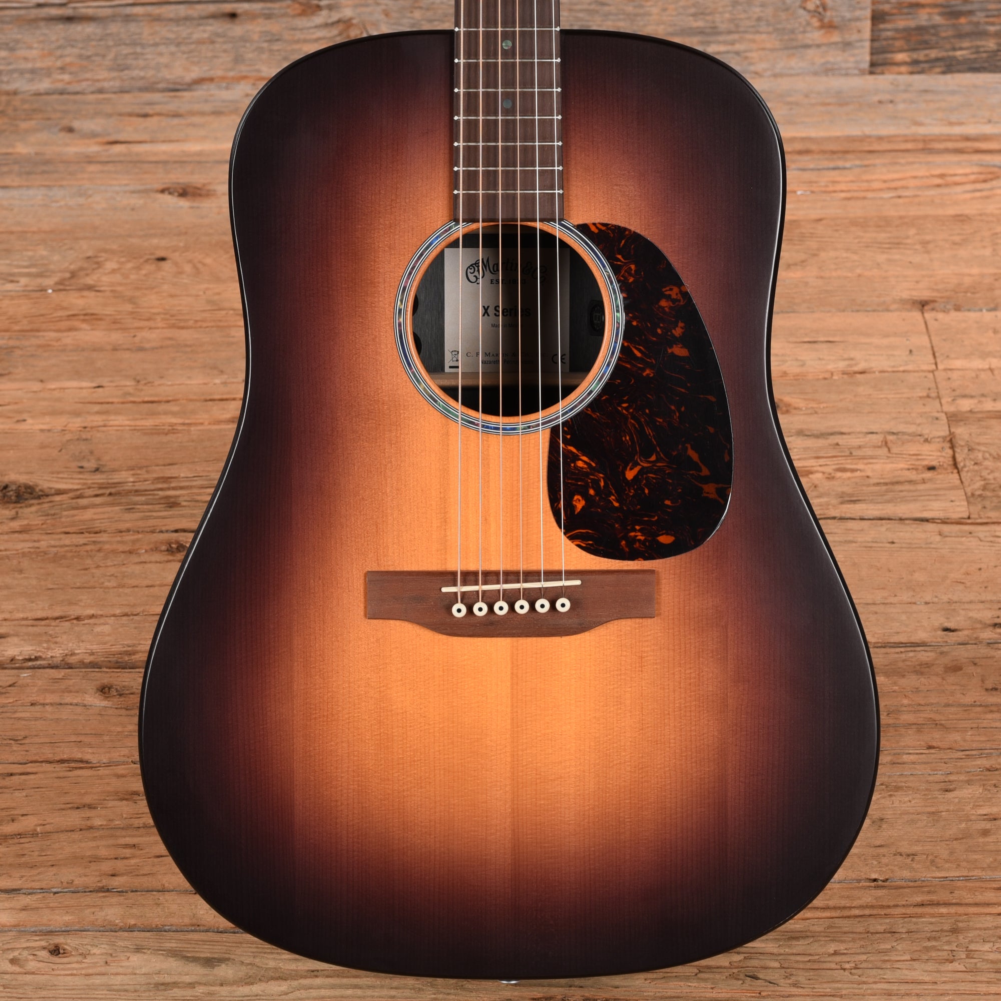 Martin DX2E Natural 2025 Acoustic Guitars