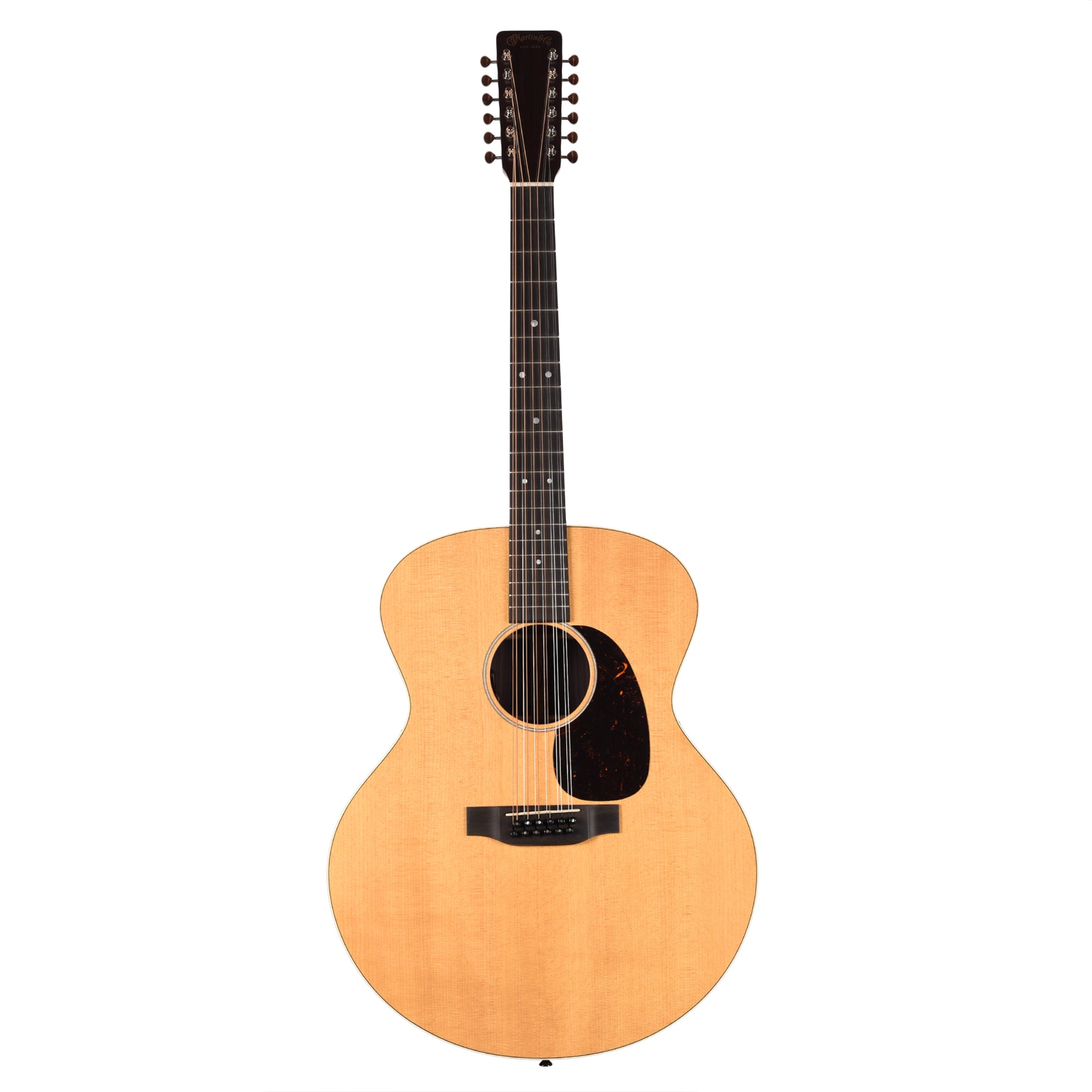 Martin Grand J16E 12-String Spruce/East Indian Rosewood Natural Acoustic Guitars