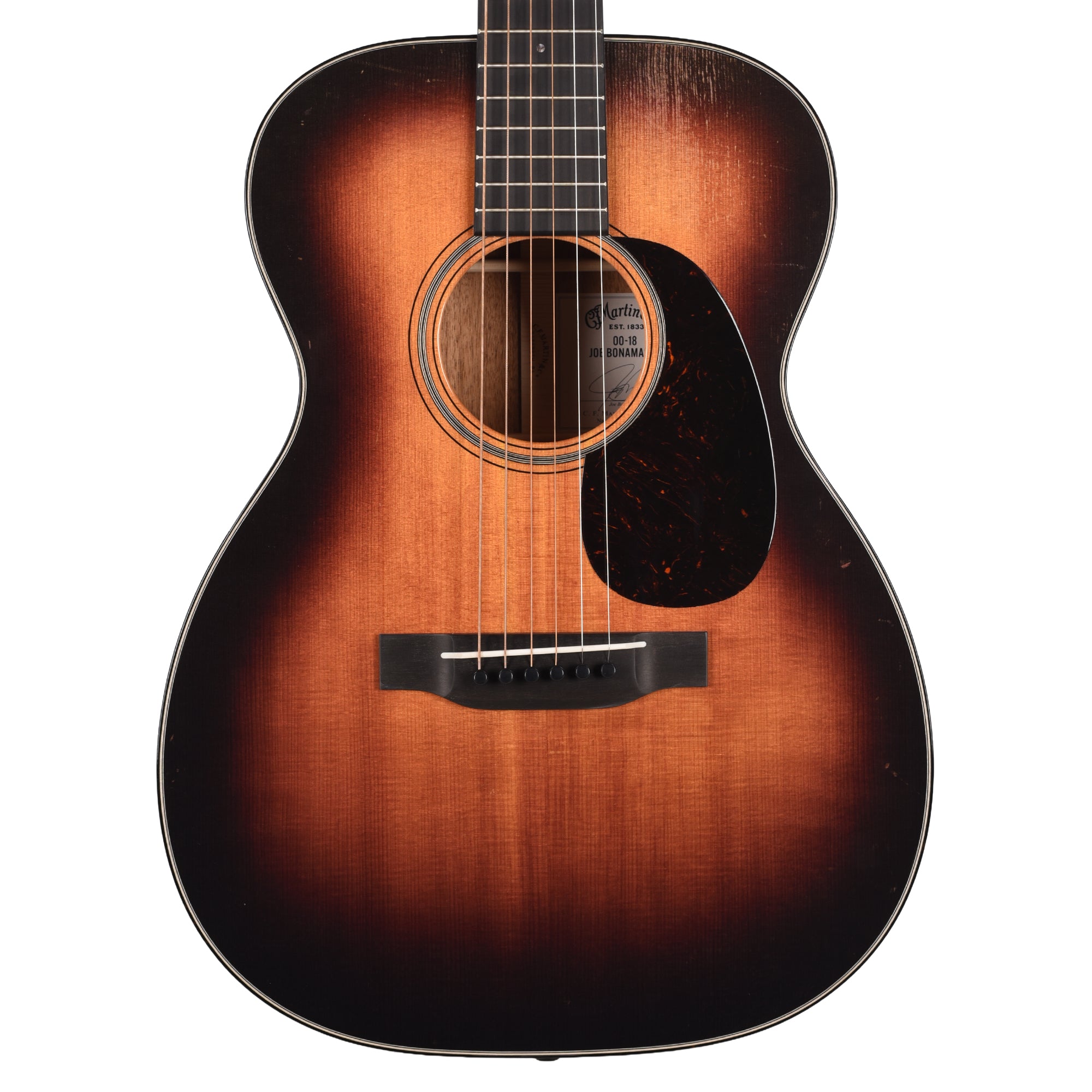 Martin Joe Bonamassa 00-18 Spruce/Mahogany 1937 Joe Bonamassa Sunburst Acoustic Guitars