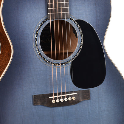 Martin Limited Edition CEO-11 European Spruce/White Oak New Horizons Blue Burst Acoustic Guitars