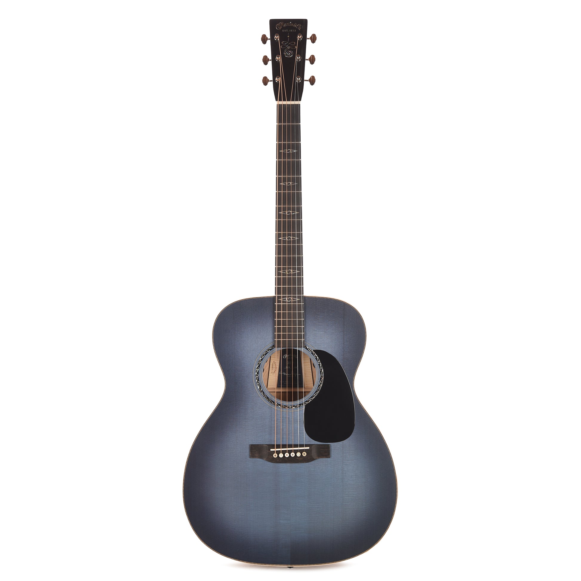 Martin Limited Edition CEO-11 European Spruce/White Oak New Horizons Blue Burst Acoustic Guitars