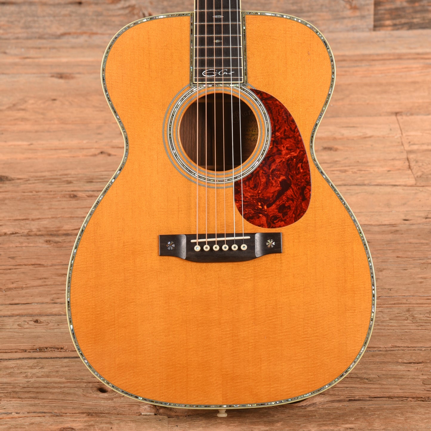 Martin Limited Edition Eric Clapton Signature 000-42EC Red Label Natural 1995 Acoustic Guitars