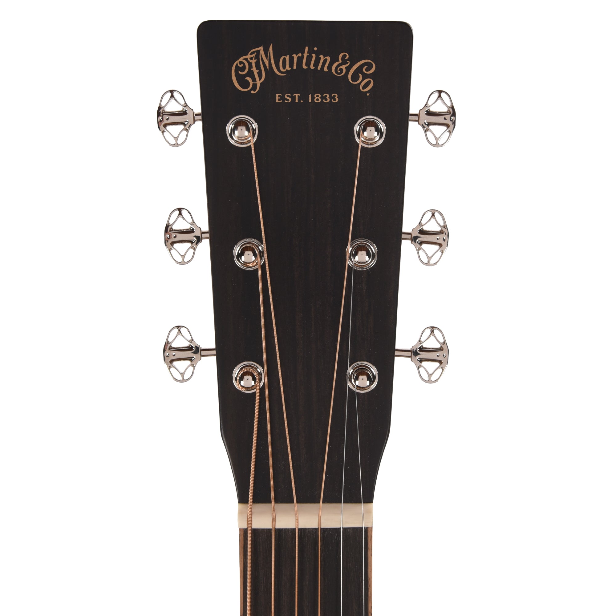 Martin OM-35 Inception European Spruce/Black Walnut/Flamed White Oak Dark Toasted Burst Acoustic Guitars