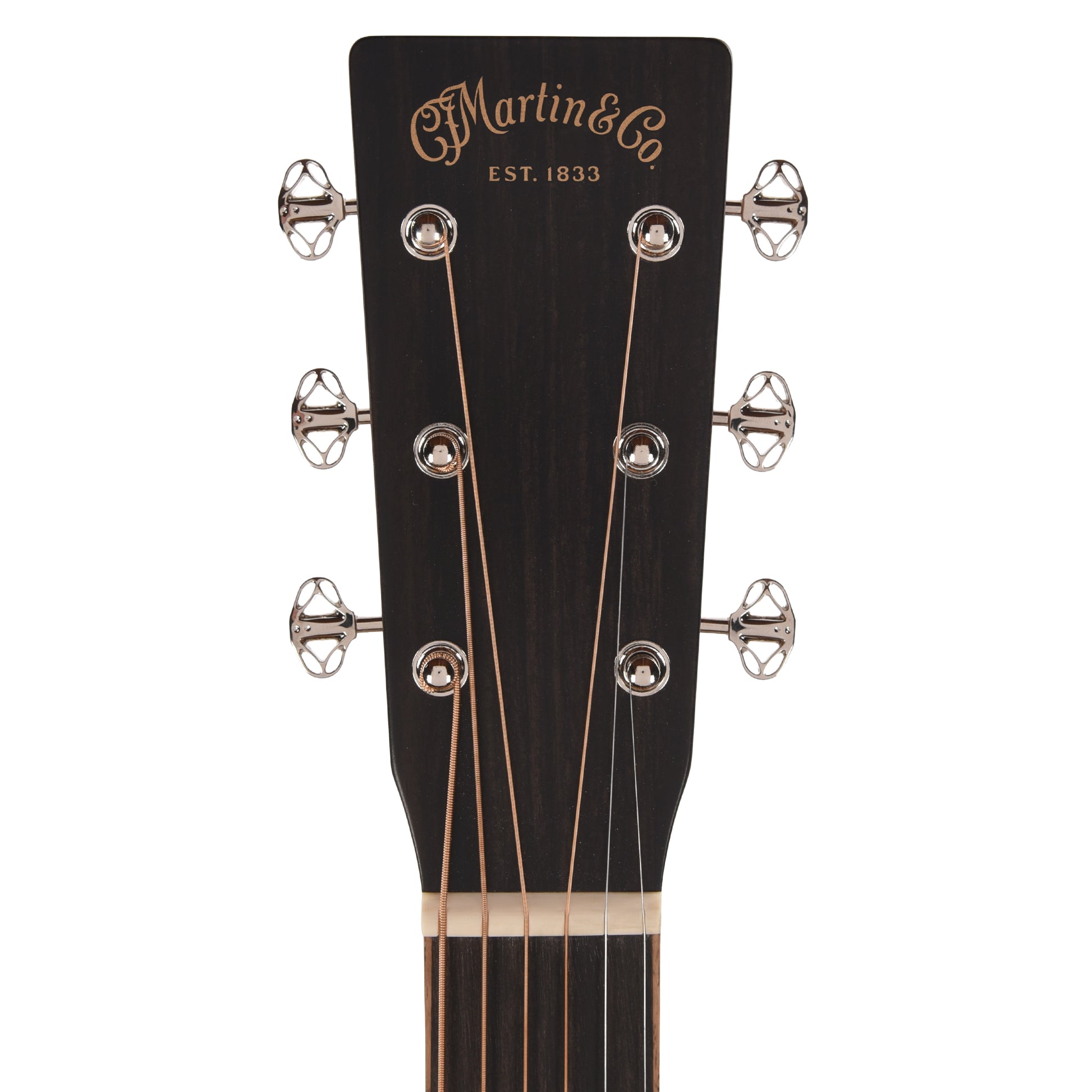 Martin OM-35 Inception European Spruce/Black Walnut/Flamed White Oak Dark Toasted Burst Acoustic Guitars