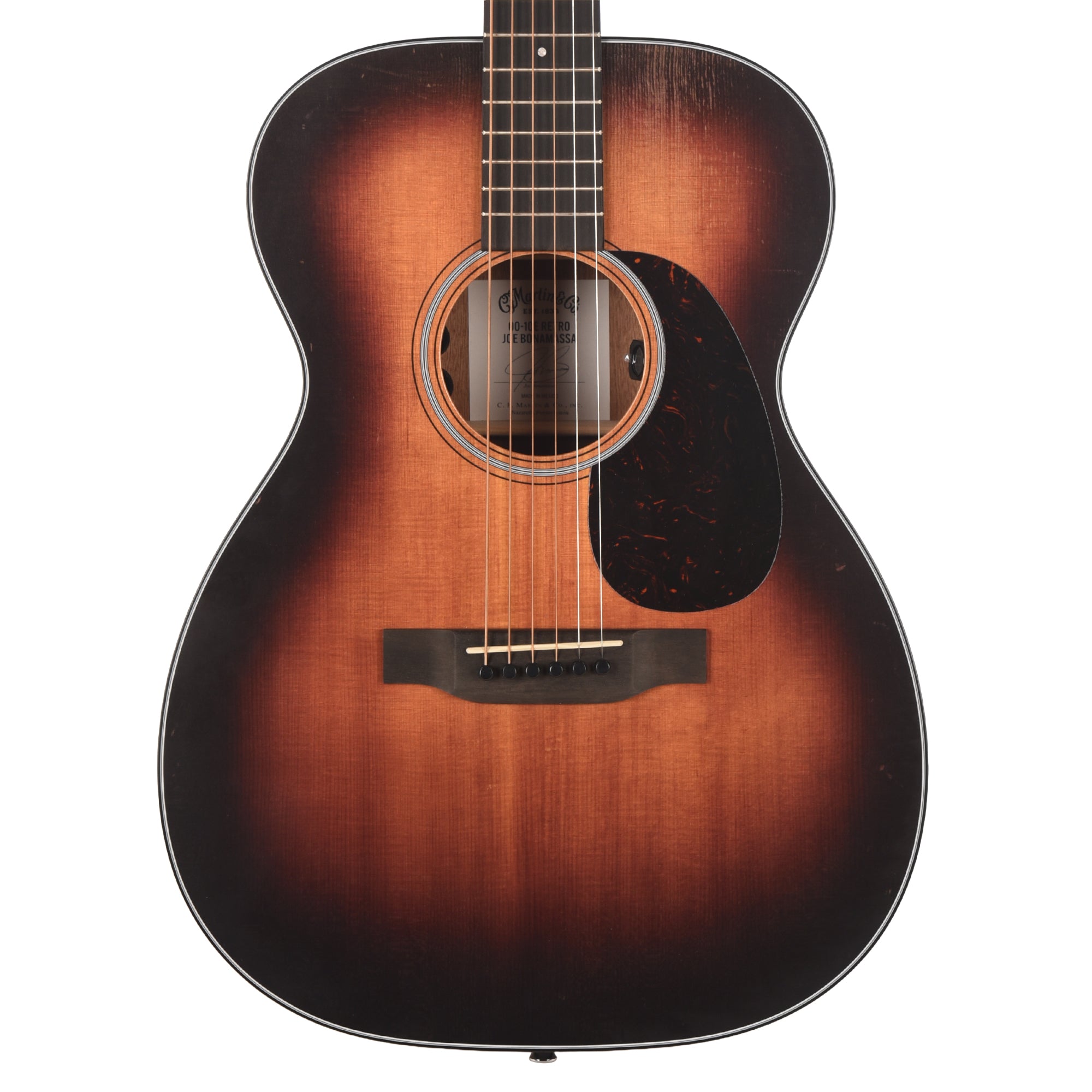 Martin Road Series Joe Bonamassa 00-10E Spruce/Sapele 1937 Joe Bonamassa Sunburst Acoustic Guitars