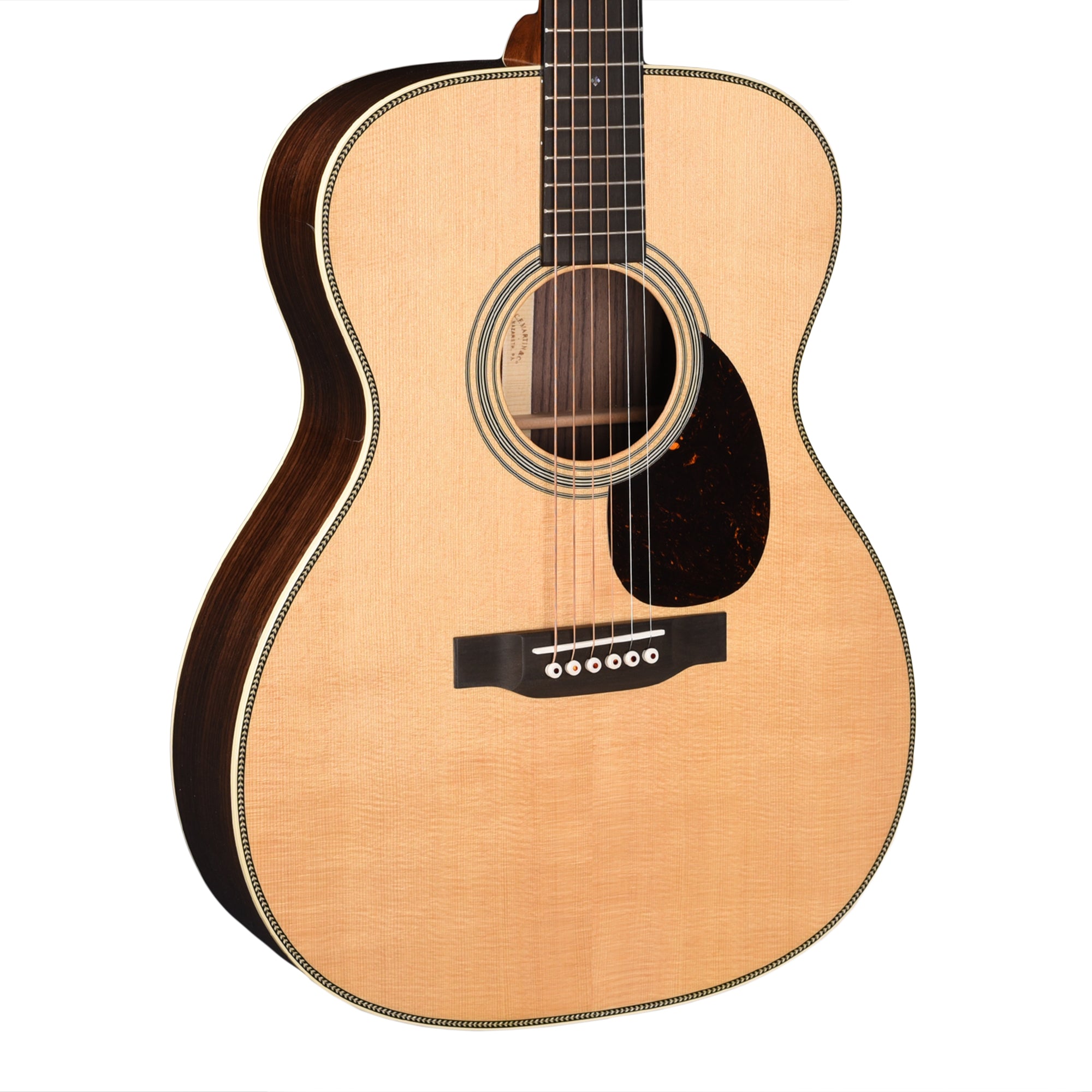 Martin Standard Series OM-28 Spruce/East Indian Rosewood Natural Acoustic Guitars