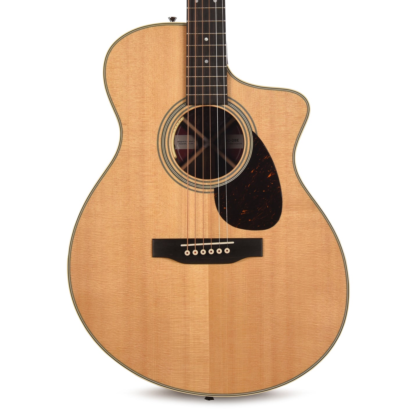 Martin Standard Series SC-28ELRB Spruce/East Indian Rosewood Natural w/LR Baggs Acoustic Guitars