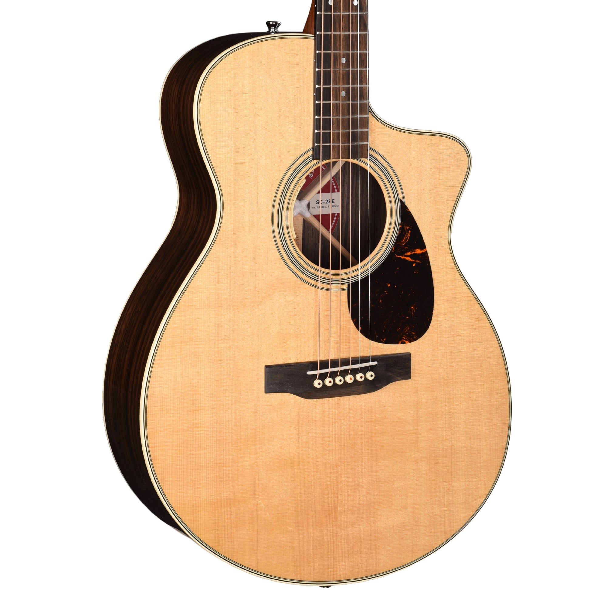 Martin Standard Series SC-28ELRB Spruce/East Indian Rosewood Natural w/LR Baggs Acoustic Guitars