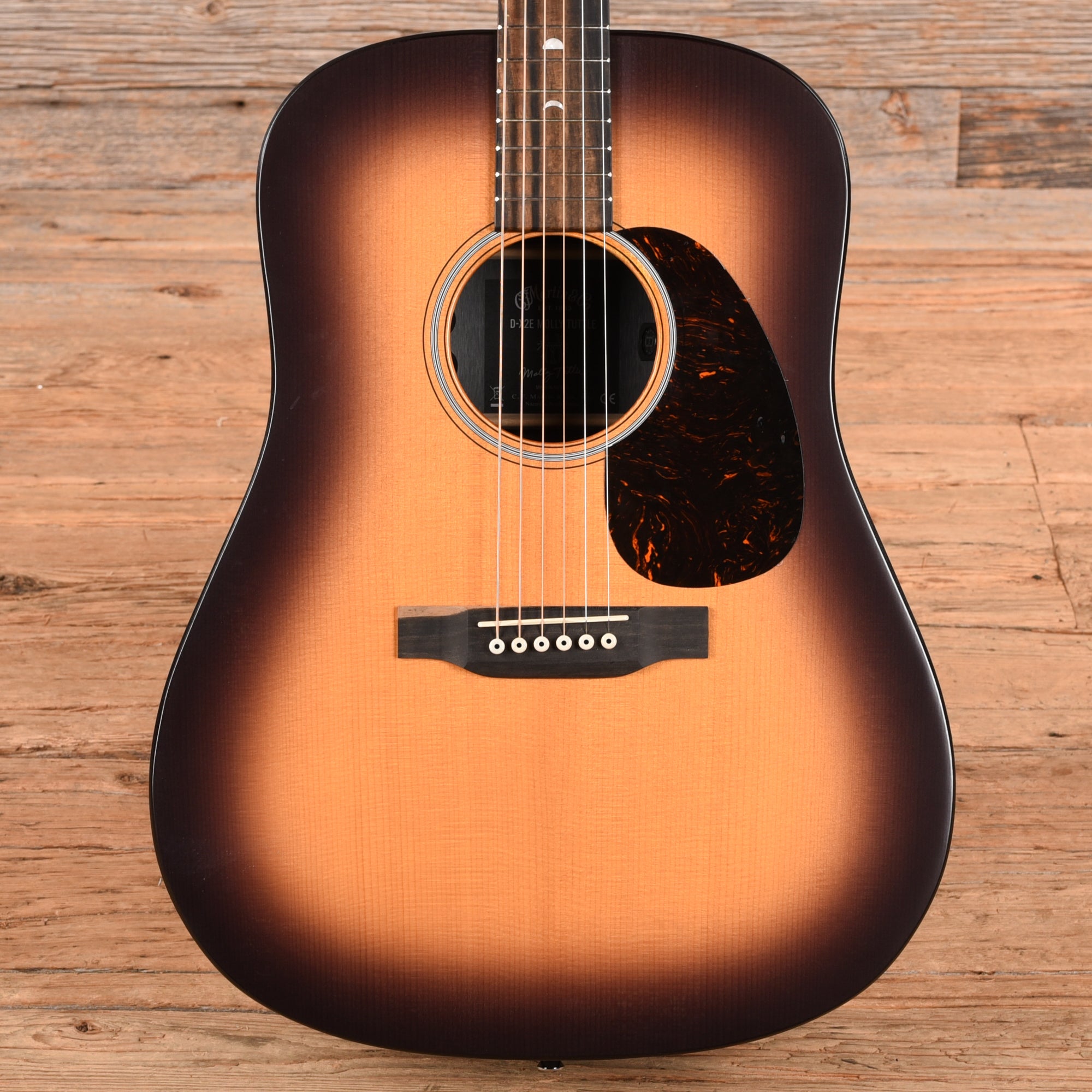 Martin X Series D-X2E Molly Tuttle Signature Natural 2025 Acoustic Guitars