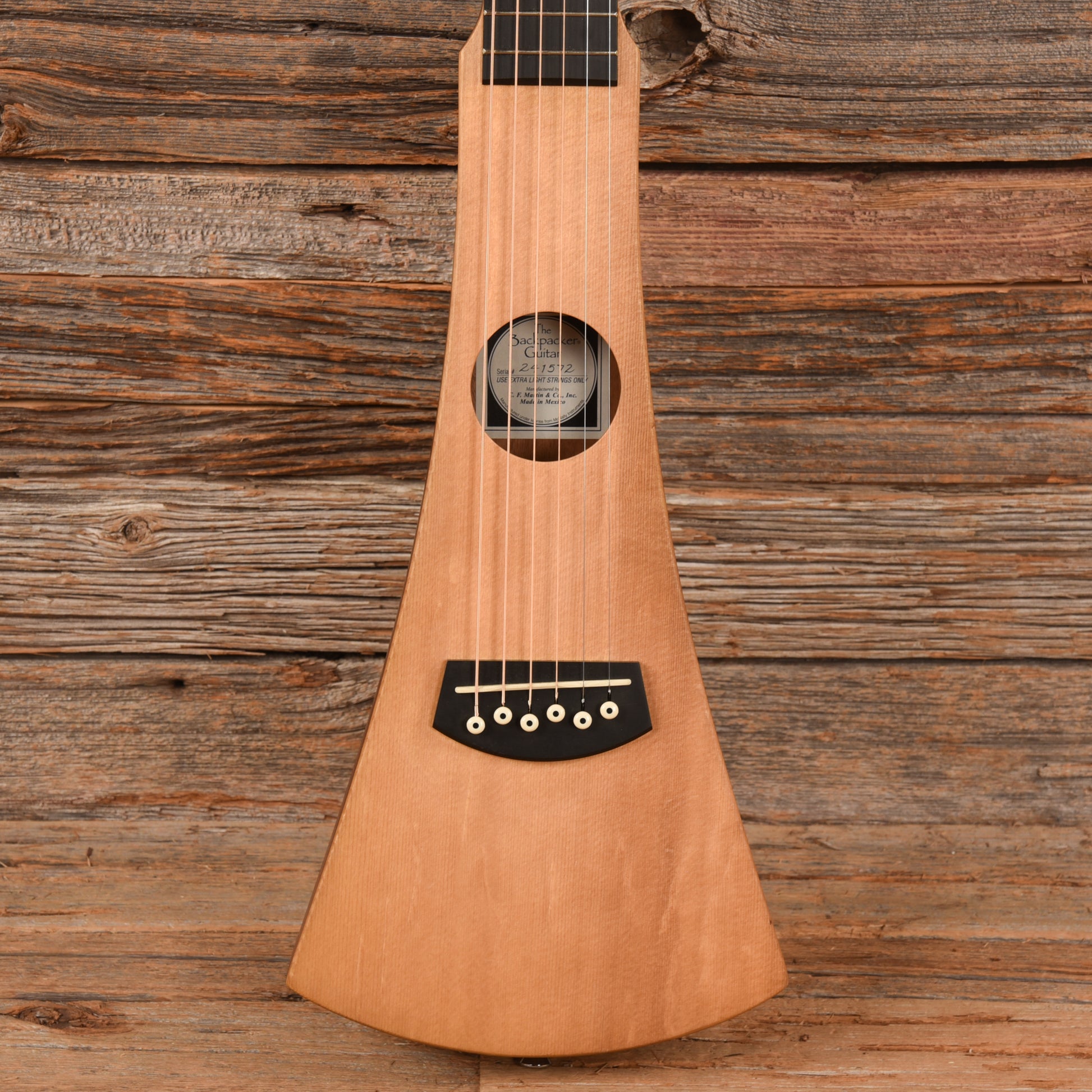 Martin Backpacker Steel Natural Acoustic Guitars / Mini/Travel