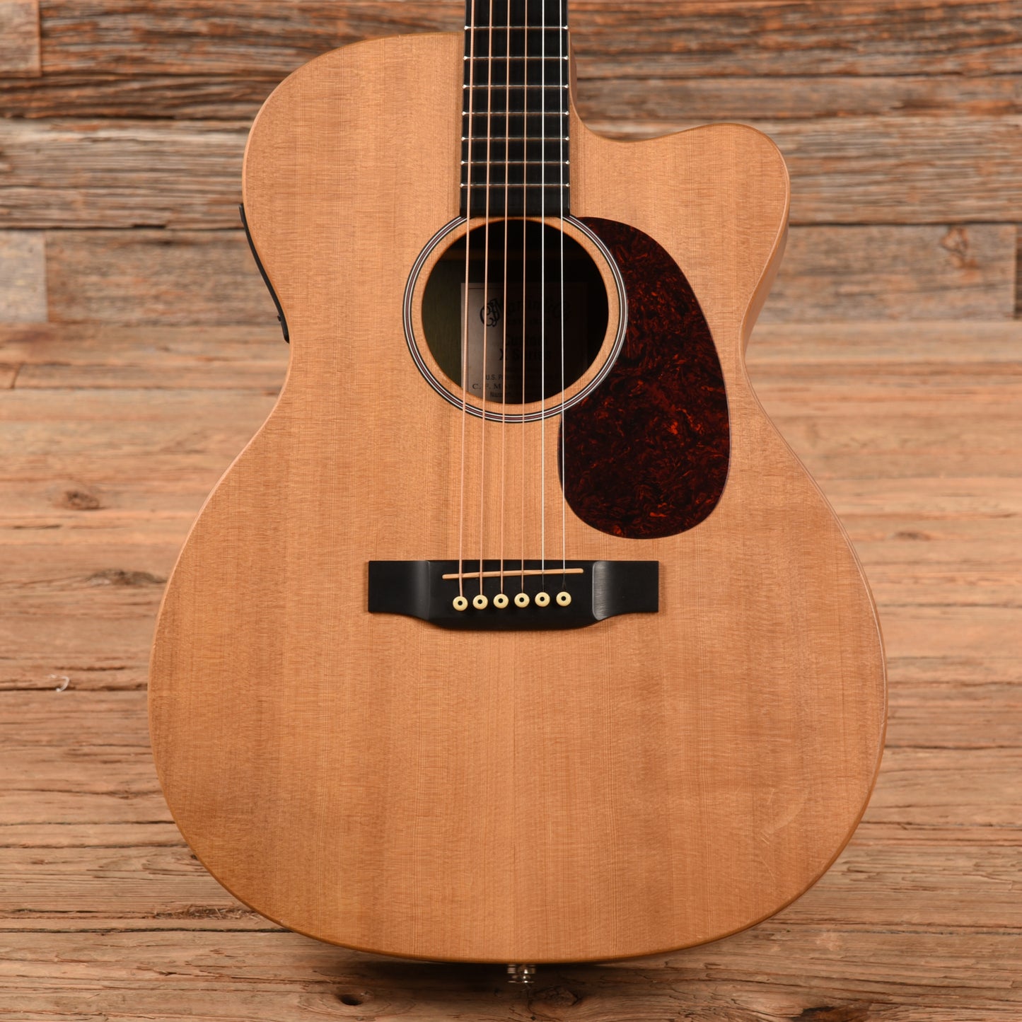 Martin Custom X-Series Grand Performance 14 Fret Cutaway Natural 2009 Acoustic Guitars / Mini/Travel