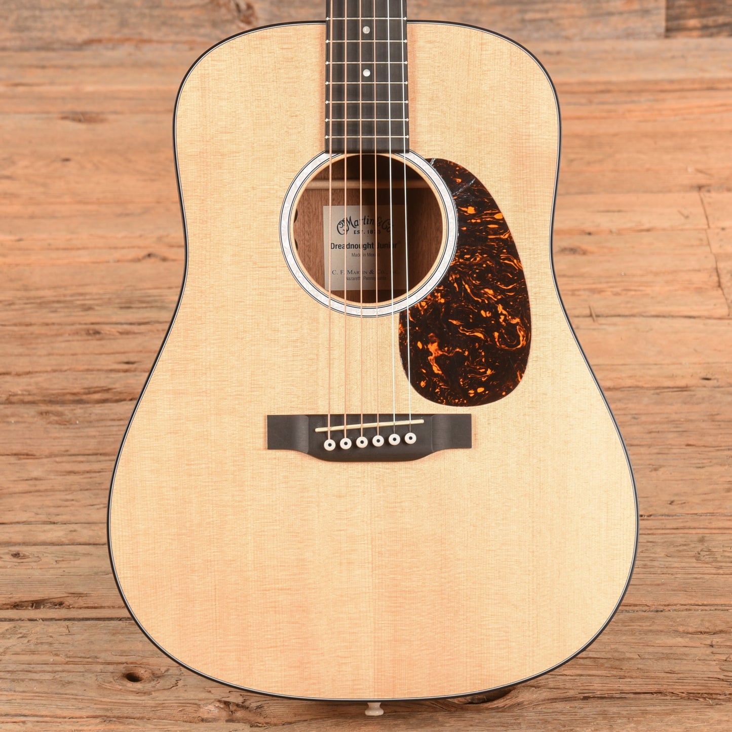 Martin DJR-10E Dreadnought Junior Natural Acoustic Guitars / Mini/Travel