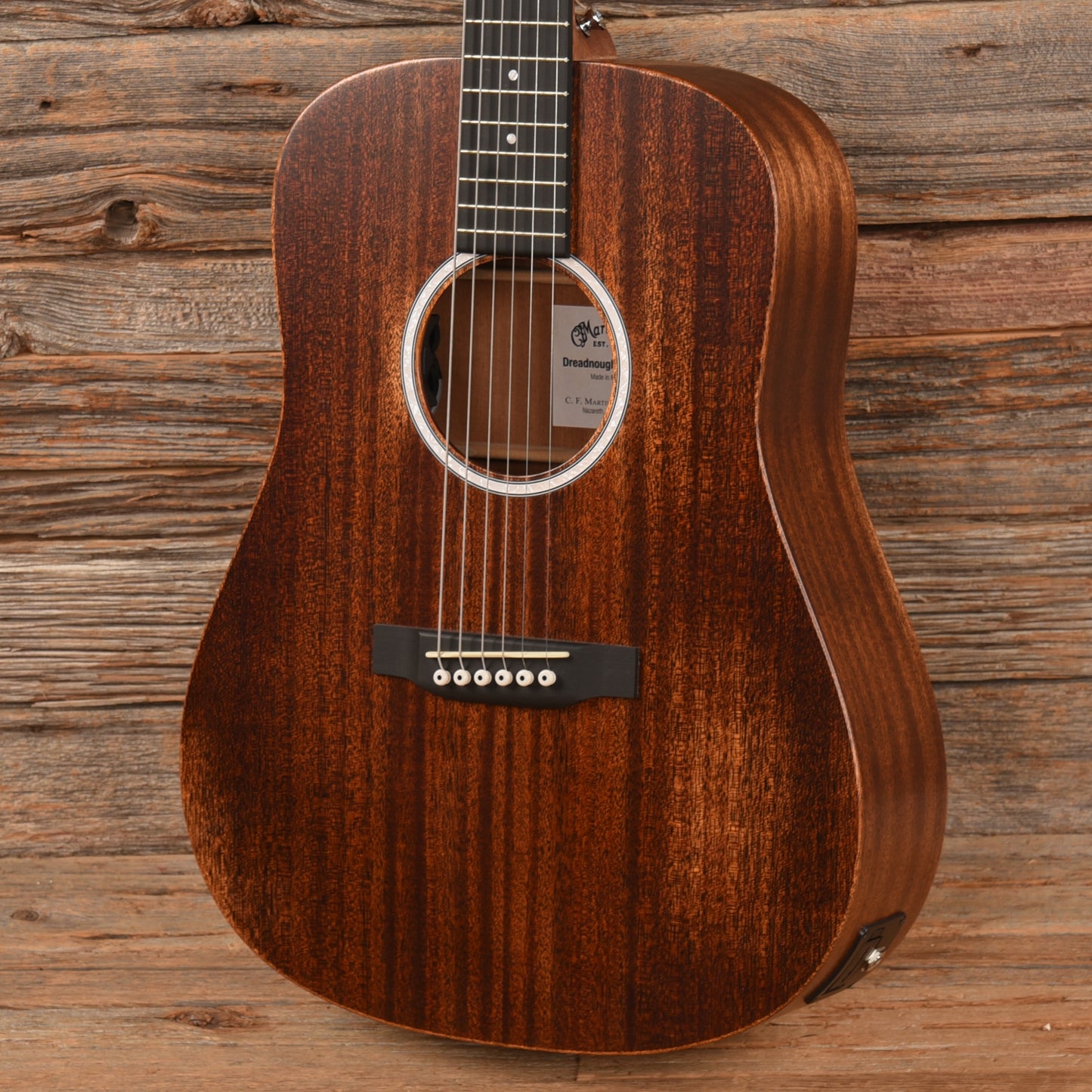 Martin DJR-10E Streetmaster Mahogany Burst Acoustic Guitars / Mini/Travel